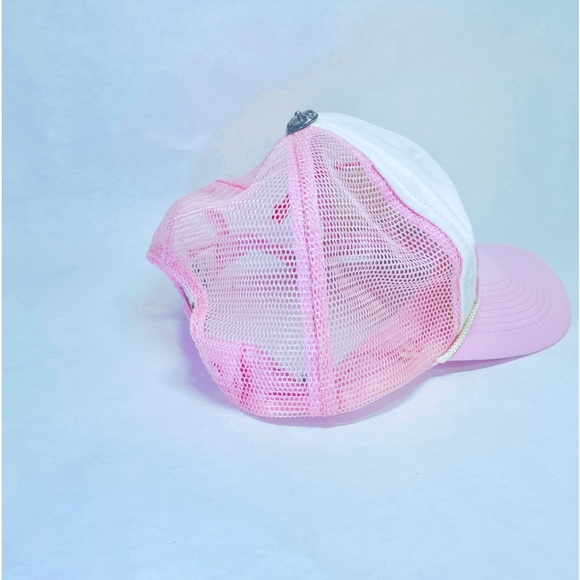 Chrome Hearts Pink Hollywood Trucker Hat - Picture 5 of 9